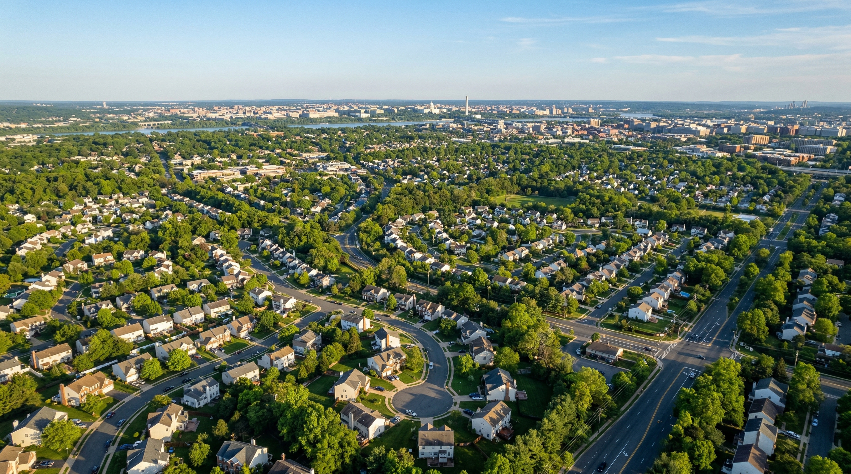Service area map Springfield VA